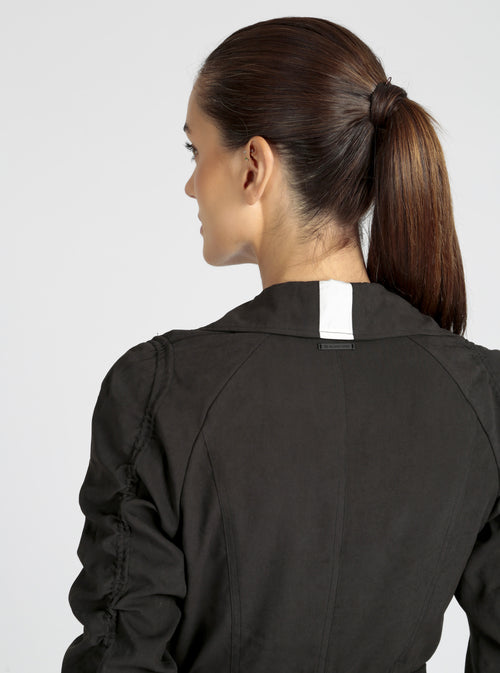 Soft Penelope Trench - Blanc Noir Online Store