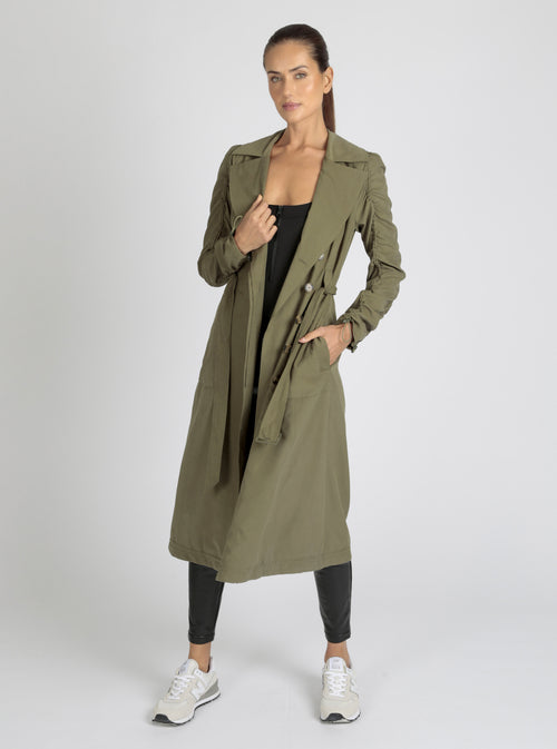 Soft Penelope Trench - Blanc Noir Online Store