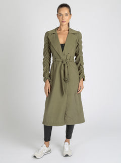 Soft Penelope Trench - Blanc Noir Online Store