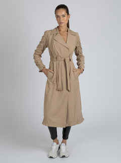 Soft Penelope Trench - Blanc Noir Online Store