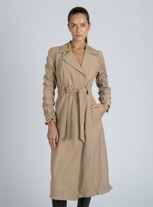 Soft Penelope Trench - Blanc Noir Online Store