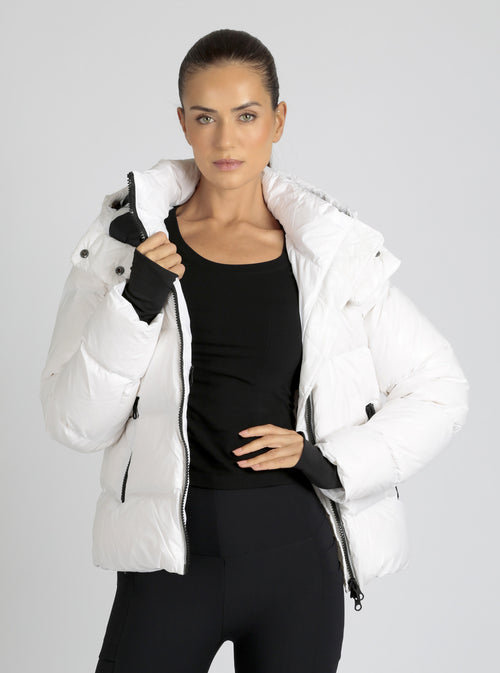 Breckenridge Down Filled Puffer - Blanc Noir Online Store