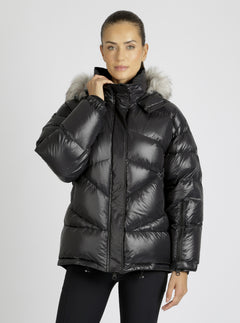 Afterburn Puffer Down Filled Jacket - Blanc Noir Online Store