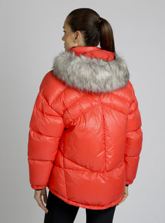 Afterburn Puffer Down Filled Jacket - Blanc Noir Online Store