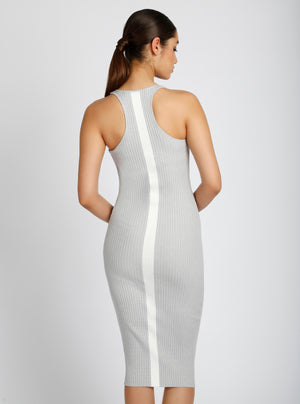 Color Block Dress - Blanc Noir Online Store