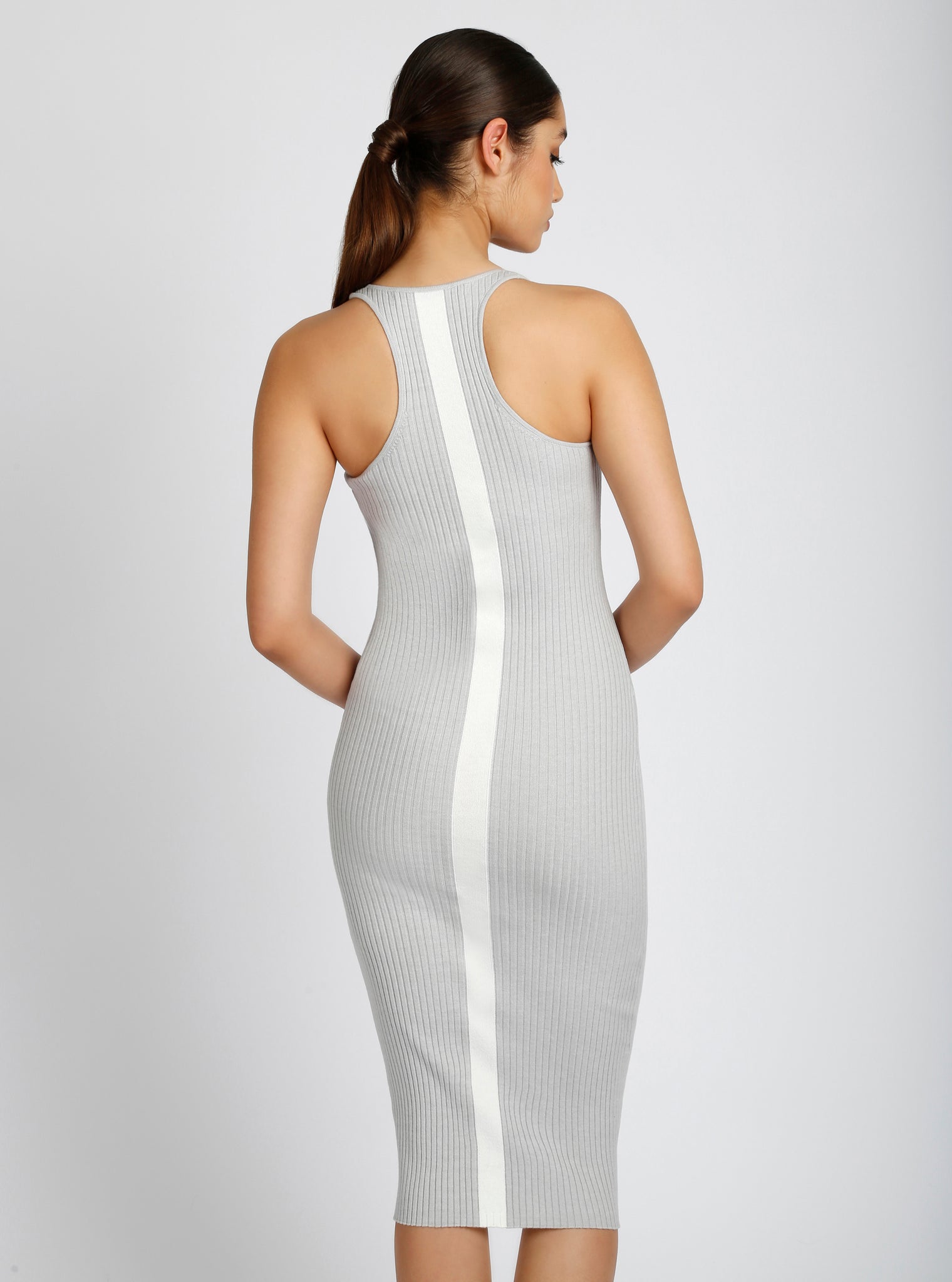 Color Block Dress - Blanc Noir Online Store