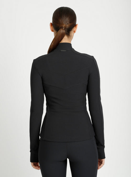 Directional Fitted Jacket - Blanc Noir Online Store