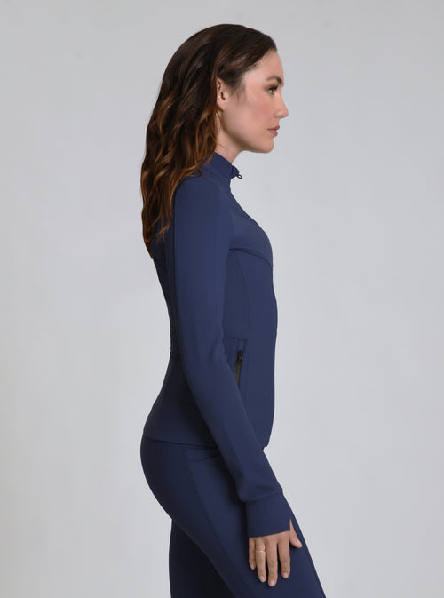 Directional Fitted Jacket - Blanc Noir Online Store