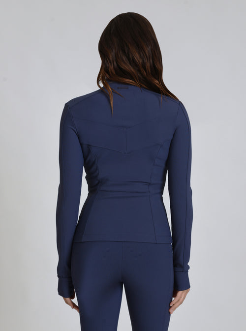 Directional Fitted Jacket - Blanc Noir Online Store
