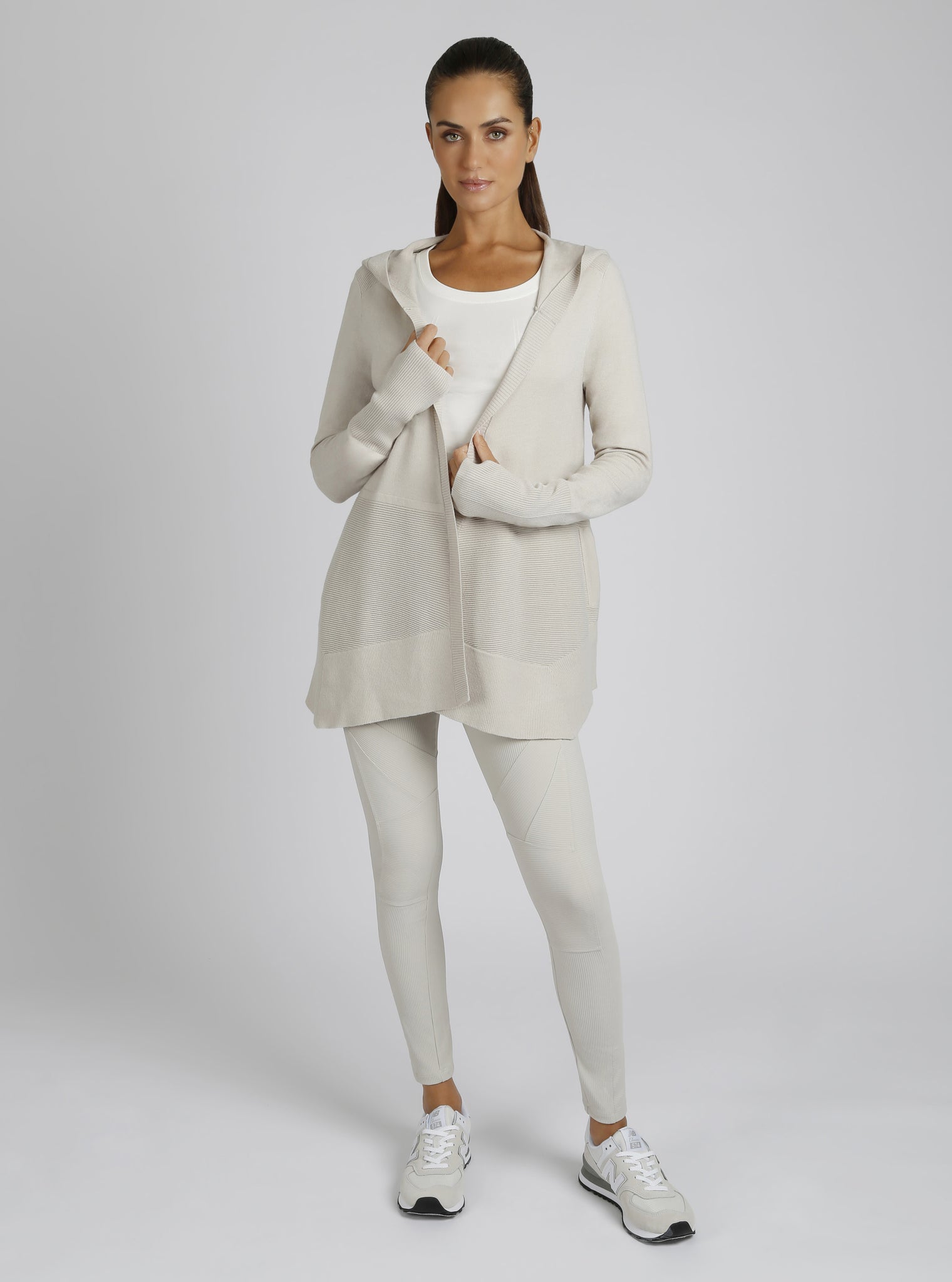 Cropped Portola Cardigan - Blanc Noir Online Store