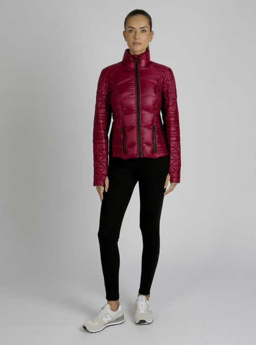 Lightweight Down Filled Packable Puffer - Blanc Noir Online Store