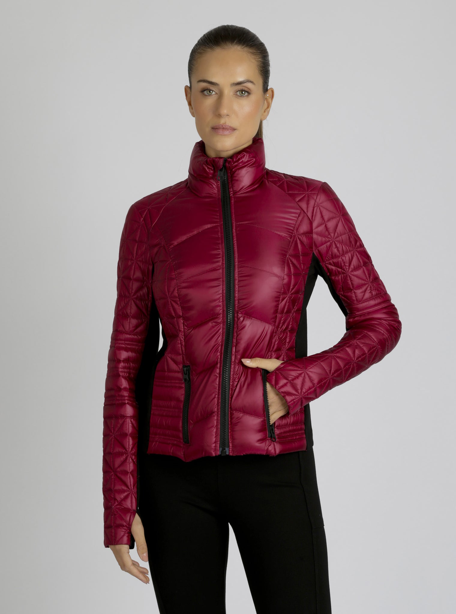 Lightweight Down Filled Packable Puffer - Blanc Noir Online Store