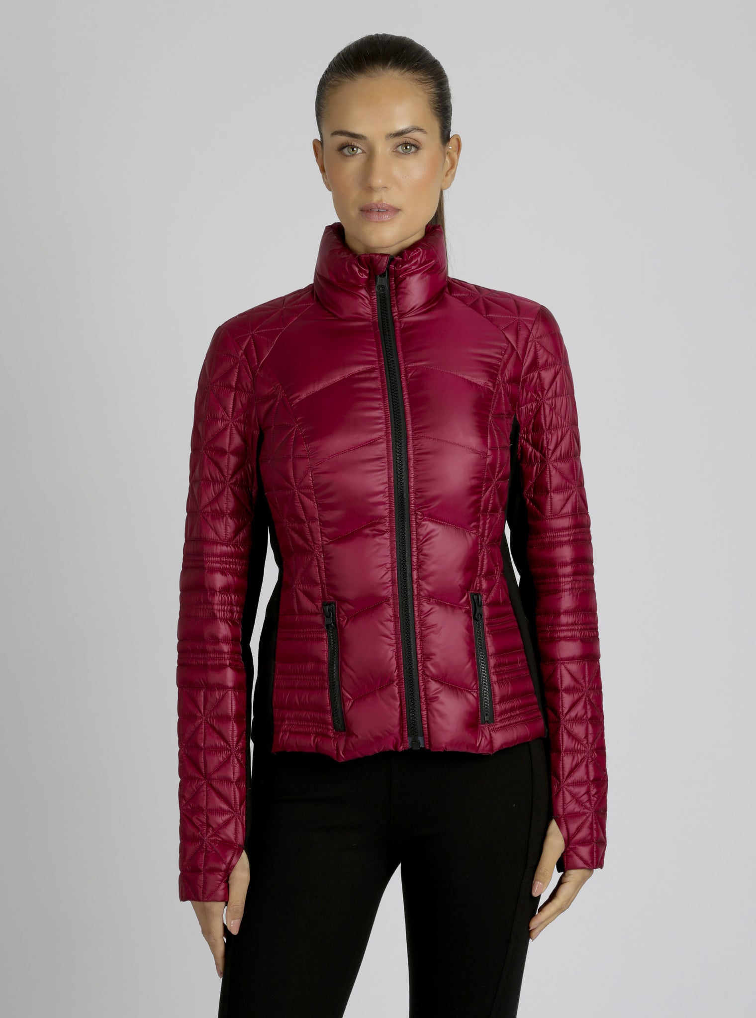Lightweight Down Filled Packable Puffer - Blanc Noir Online Store