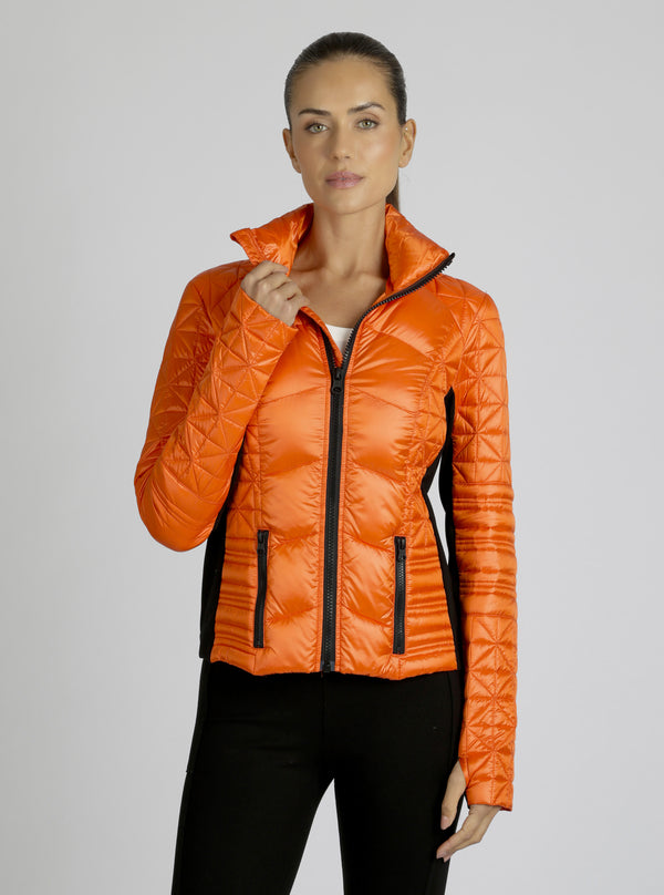 Lightweight Down Filled Packable Puffer - Blanc Noir Online Store
