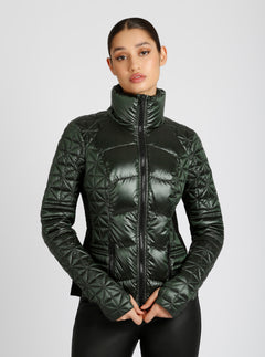 Lightweight Down Filled Packable Puffer - Blanc Noir Online Store