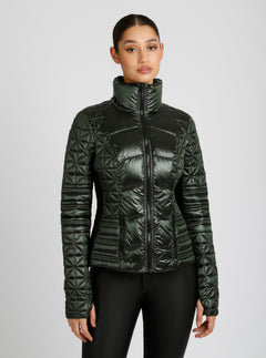 Lightweight Down Filled Packable Puffer - Blanc Noir Online Store