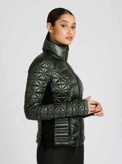 Lightweight Down Filled Packable Puffer - Blanc Noir Online Store