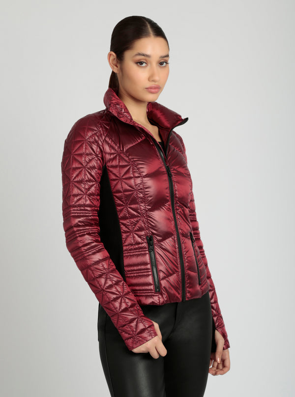 Lightweight Down Filled Packable Puffer - Blanc Noir Online Store