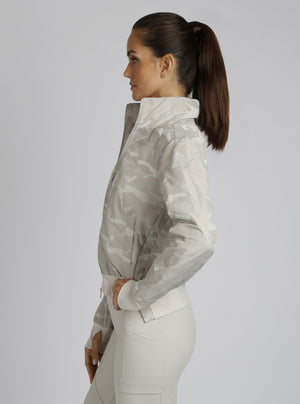 Violette Camo Bomber - Blanc Noir Online Store
