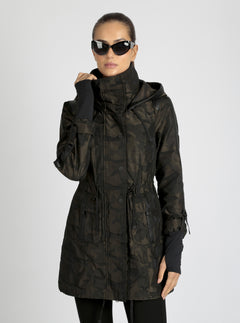 CAMO ANORAK olive camo - Blanc Noir Online Store
