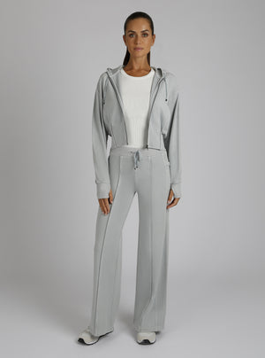 Allegra Raw Edge Hoodie - Blanc Noir Online Store