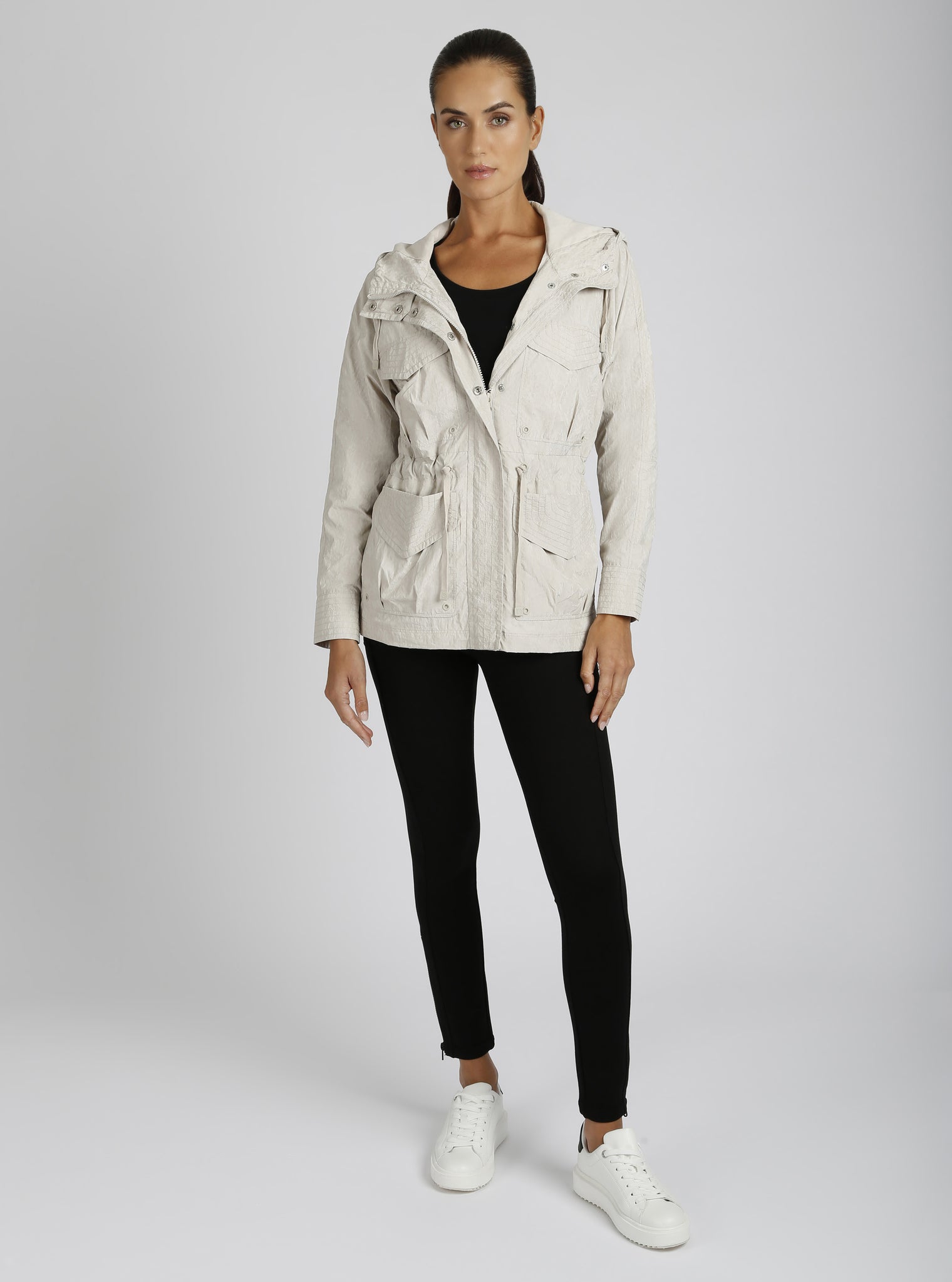 Regina Anorak - Blanc Noir Online Store
