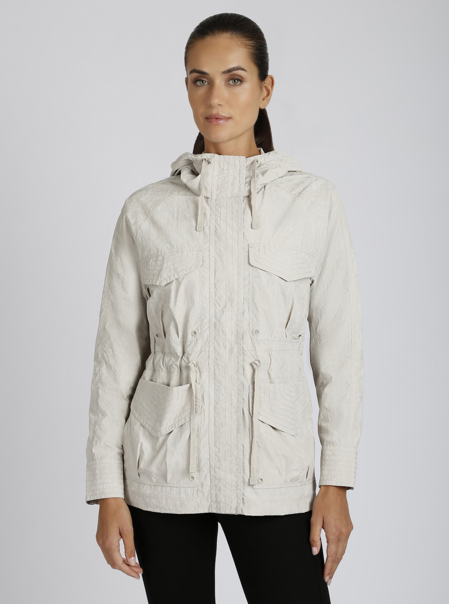 Regina Anorak - Blanc Noir Online Store