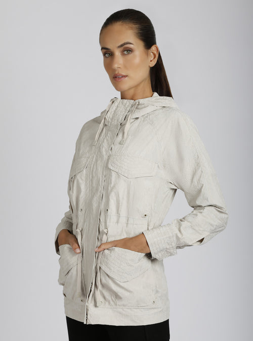 Regina Anorak - Blanc Noir Online Store