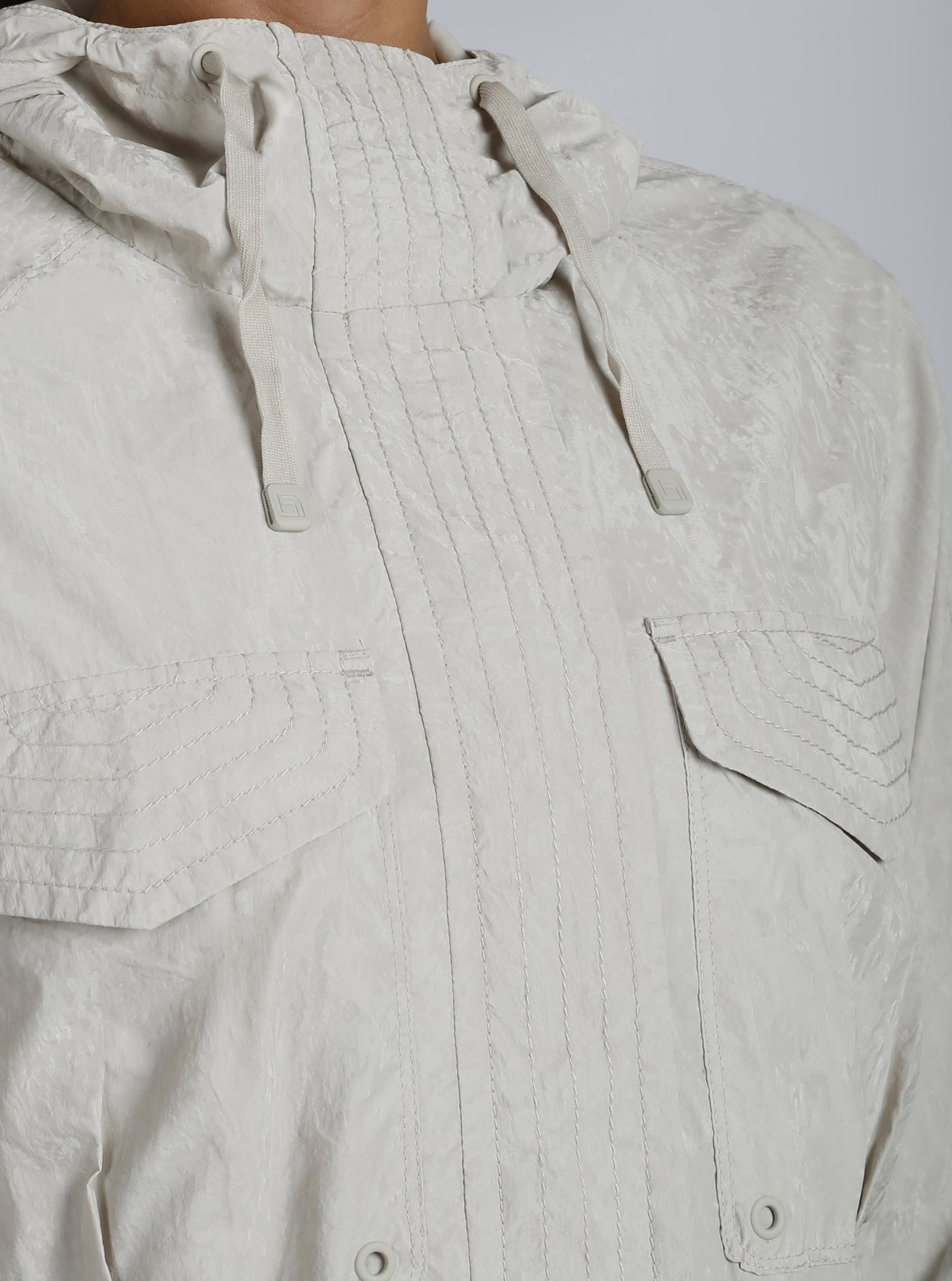 Regina Anorak optic-white – Blanc Noir Online Store