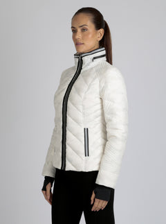 Camo Reflective Puffer Down Filled Super Hero - Blanc Noir Online Store