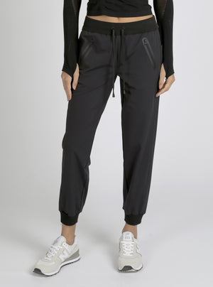Original Getaway Jogger - Black-FINAL SALE - Blanc Noir Online Store
