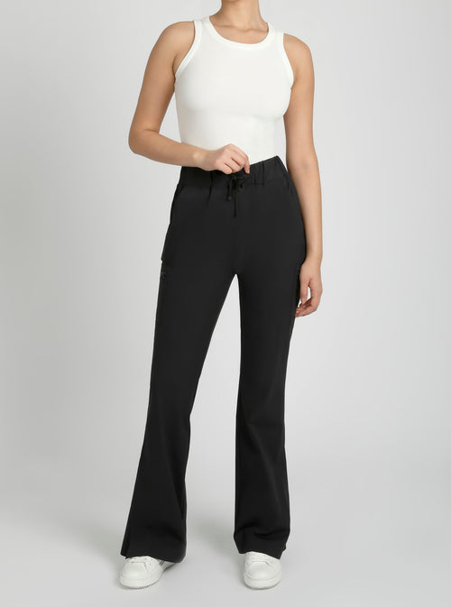 Tectonic Kick Flare Pant - Blanc Noir Online Store