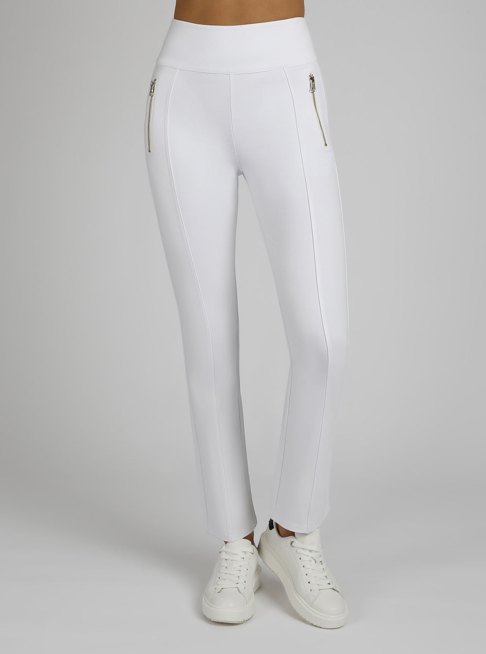 New Kendal Straight Leg Pant Gold Trims - Blanc Noir Online Store