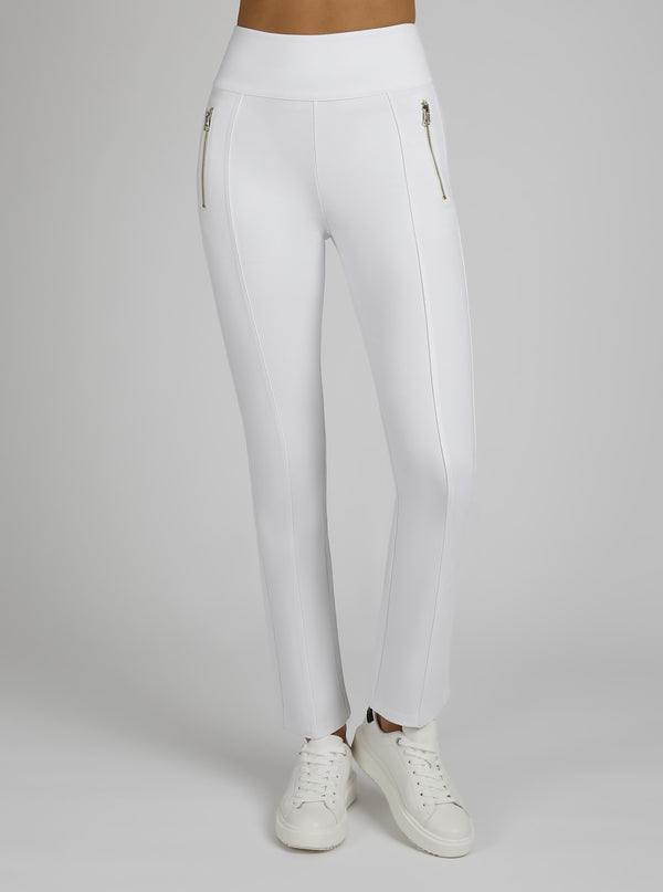 New Kendal Straight Leg Pant Gold Trims - Blanc Noir Online Store