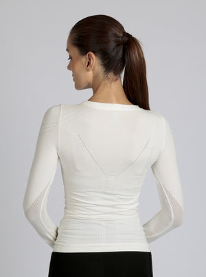 LS Magnetic Top - White - Blanc Noir Online Store