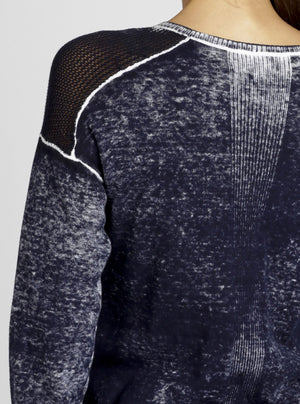 V-Neck Huntress Sweater - Blanc Noir Online Store