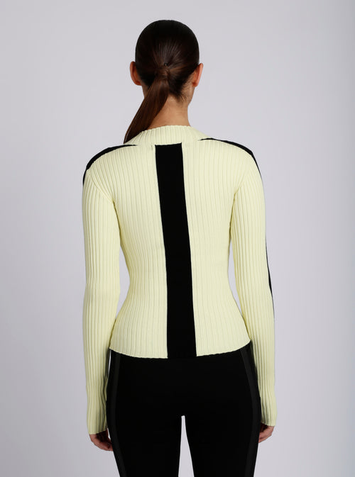 Blair Mock Neck Sweater - NEW COLORS - Blanc Noir Online Store