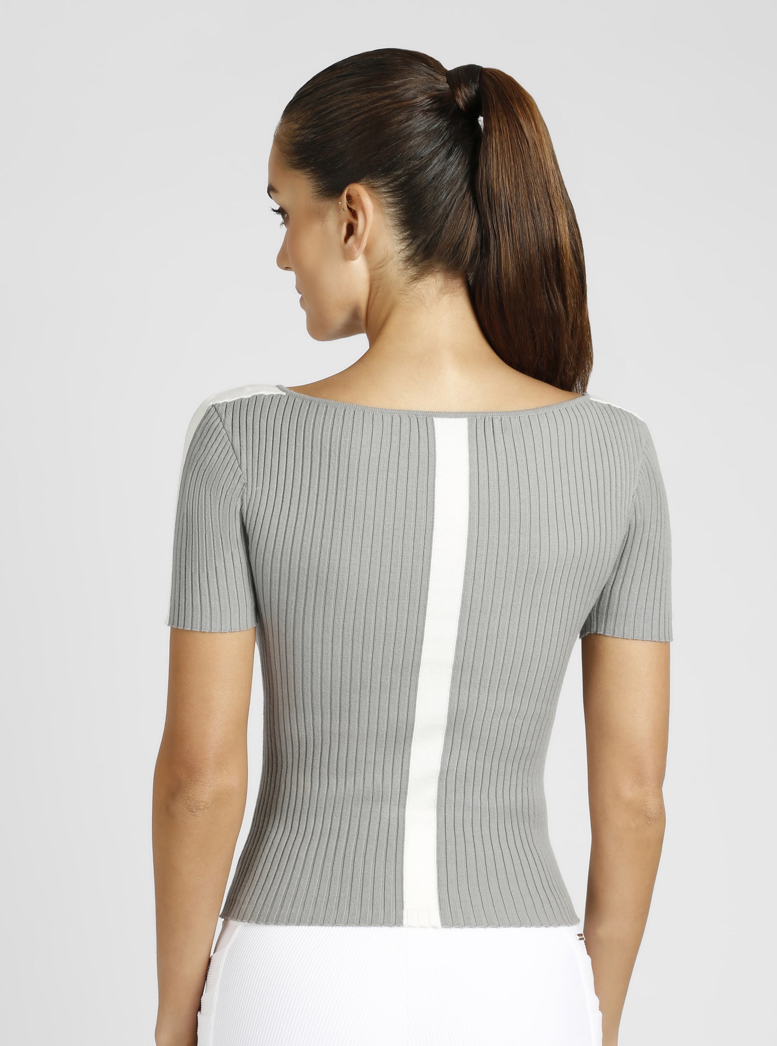 Mackenna Scoop Neck Sweater - Blanc Noir Online Store