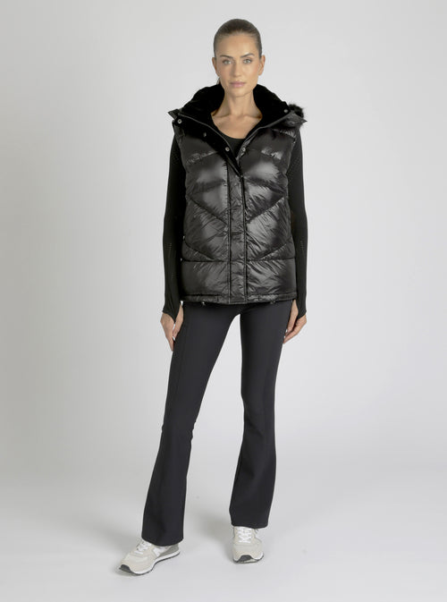 Afterburn Puffer Down Filled Vest - Blanc Noir Online Store