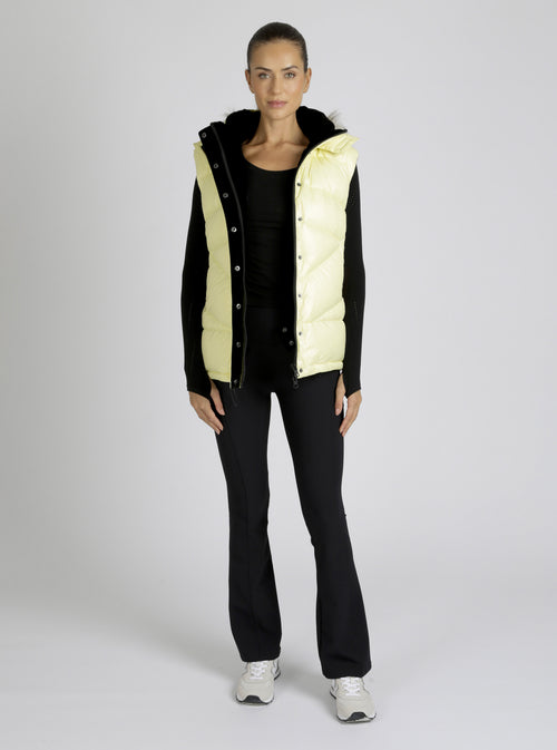 Afterburn Puffer Down Filled Vest - Blanc Noir Online Store