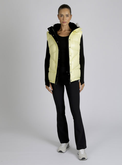 Afterburn Puffer Down Filled Vest - Blanc Noir Online Store