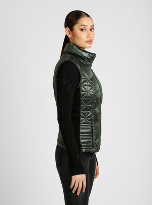 Lightweight Packable Puffer Vest - Blanc Noir Online Store