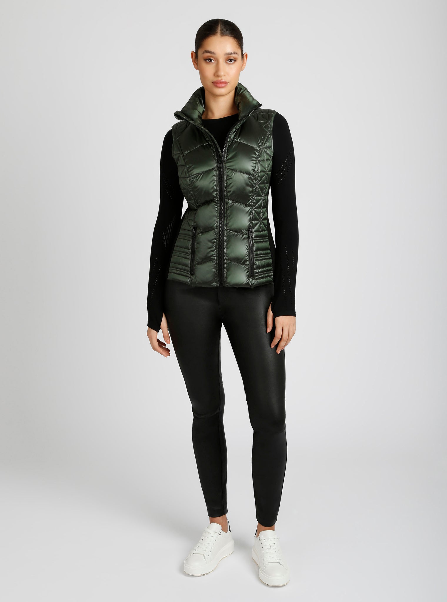 Lightweight Packable Puffer Vest - Blanc Noir Online Store
