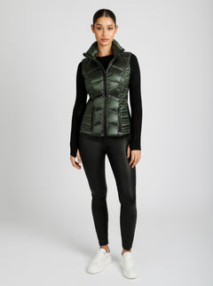 Lightweight Packable Puffer Vest - Blanc Noir Online Store
