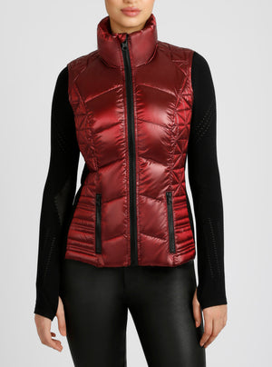 Lightweight Packable Puffer Vest - Blanc Noir Online Store