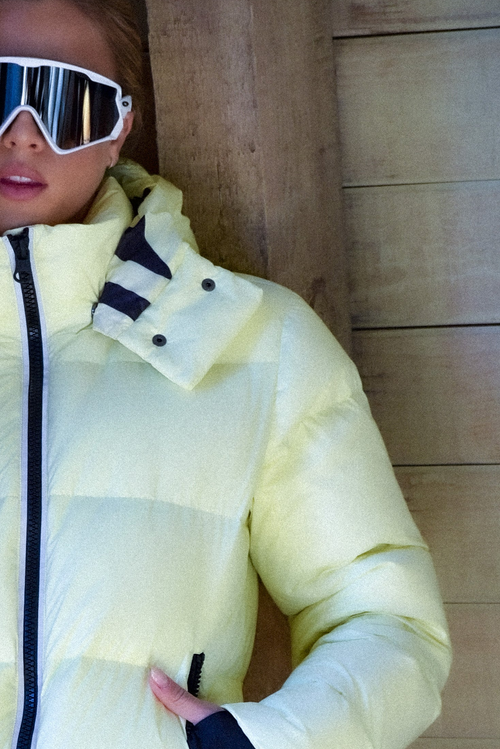 Breckenridge Down Filled Puffer - Blanc Noir Online Store