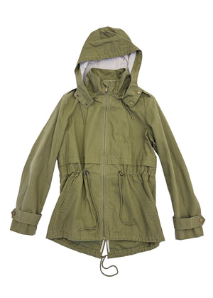EXPIRED*VAULT_Hooded Anorak - Blanc Noir Online Store
