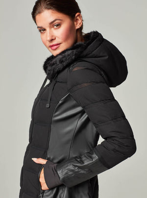 ASYM MOTO PUFFER - FINAL SALE - Blanc Noir Online Store