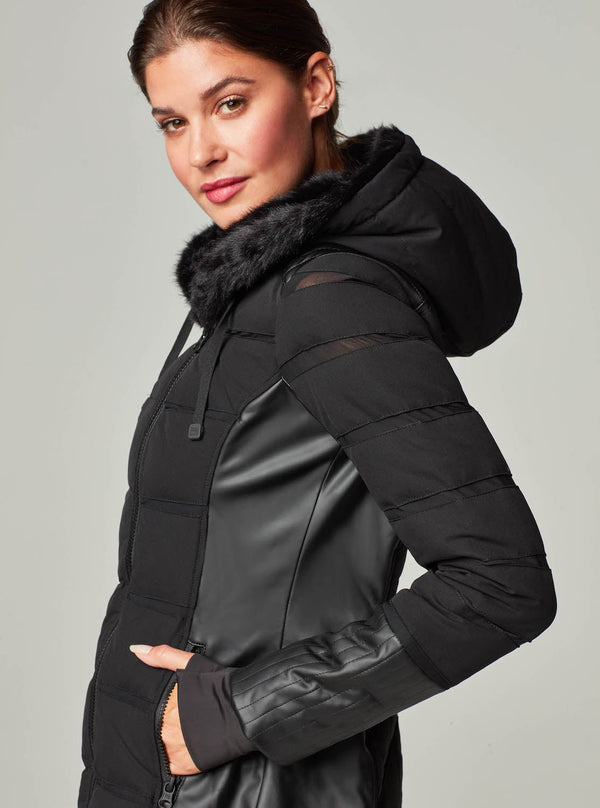 ASYM MOTO PUFFER - FINAL SALE - Blanc Noir Online Store