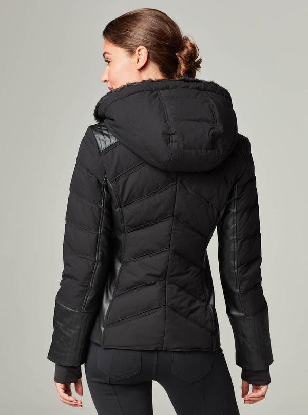ASYM MOTO PUFFER - FINAL SALE - Blanc Noir Online Store